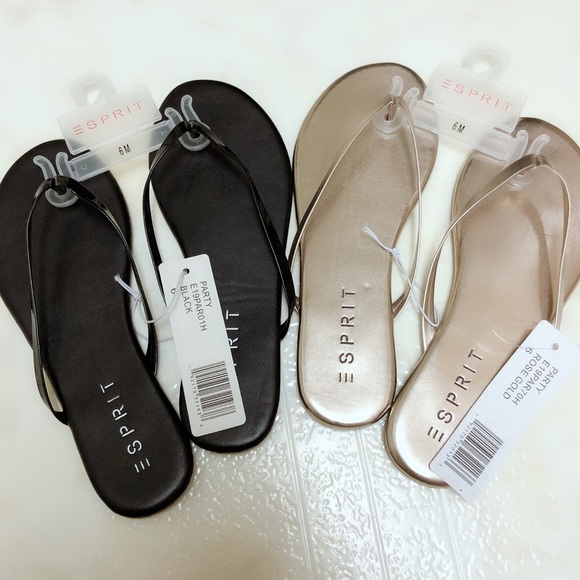 esprit party flip flop